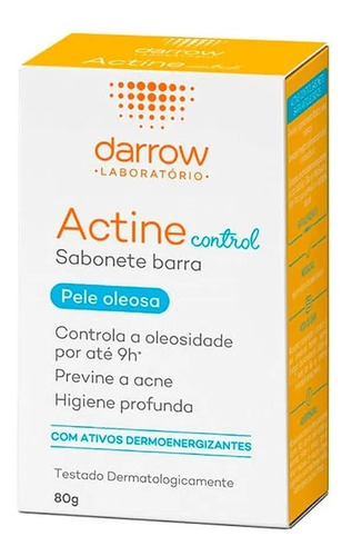  Sabonete Em Barra Actine Control Pele Oleosa - 70g Full