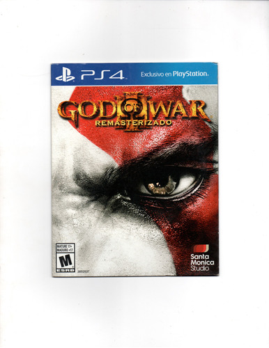 God Of War 3 - Ps4 Fisico Original Sobre