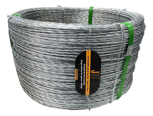 Cordoalha Para Curral - 4mm - 3 Fios - 500 Metros - Jst