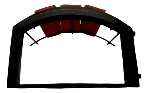 Puerta Horno De Barro + Chimenea + Lanzallamas Kit Completo