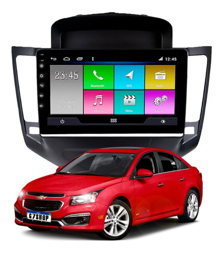 Multimídia Gm Cruze Gps Tv Wi-fi Android 8.1