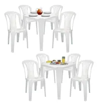 Comprar Jogo Para Sala De Jantar Com 2 Mesas Diamond E 8 Cadeiras