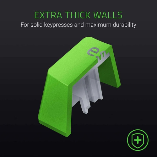 Imagen 4 de 5 de Razer Pbtkeycaps Para Teclado U Optico Ingles Us