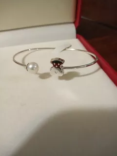 Pulsera Tous Plata Con Perlas