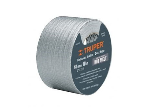 Cinta Pato Gris Truper 48mm Por 50 Metros - Tyt