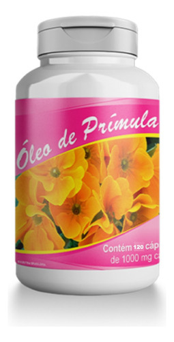 Óleo De Primula 120 Caps Em Softgel - 1000mg Promel Sabor Sem sabor