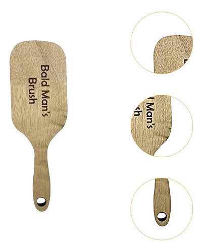 Cepillo Y Peine Para Hombre Calvo, Regalo De Peine Estilo A
