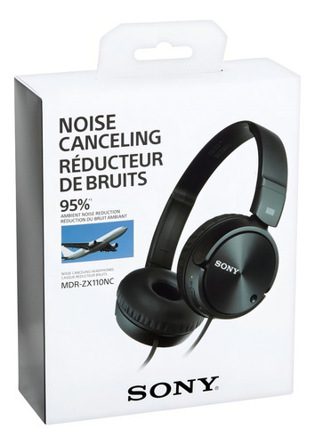 Audífonos Sony Zx Series Mdr-zx110nc Negro