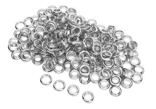 Kit De Arandelas, 100 Juegos De Ojales Metálicos De 8 Mm, Re