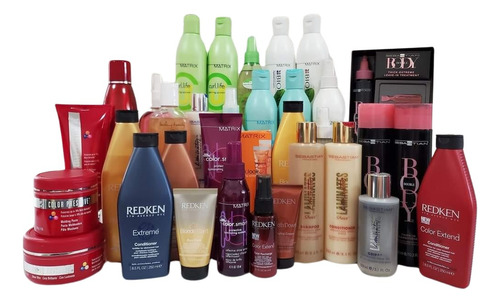 Redken, Sebastian, Matrix Y Wella Lote 40 Piezas