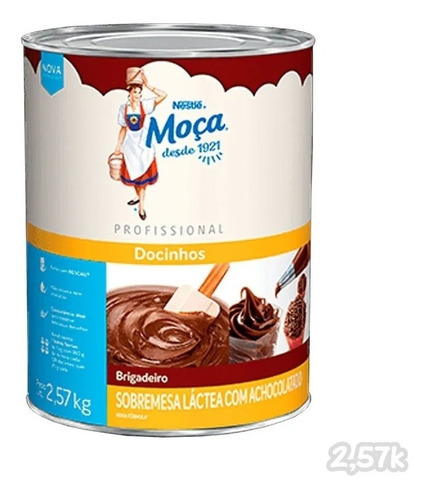 Brigadeiro Nestlé Moça Latão Lata 2,57kg