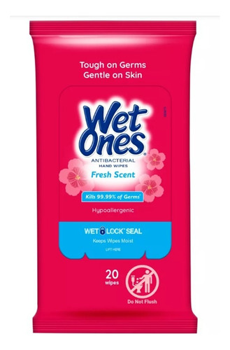 Wet Ones Fresh Scent Hand Wipes De Viaje Toallitas