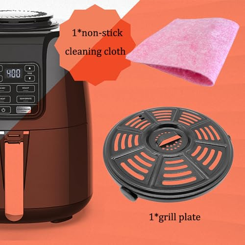4qt Bandeja De Parrilla Para Ninja Af101 De 4 Cuartos, Air F