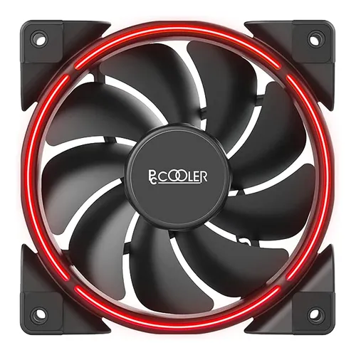 Ventilador Corona Rojo