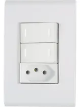 Comprar Kit Cu002F 3 Int Simples Duplo + Tomada 20a Liz Tramontina