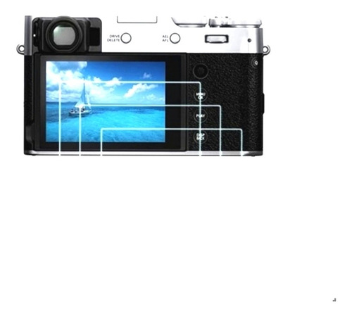 Lámina De Vidrio Templado Para Fujifilm X-100v