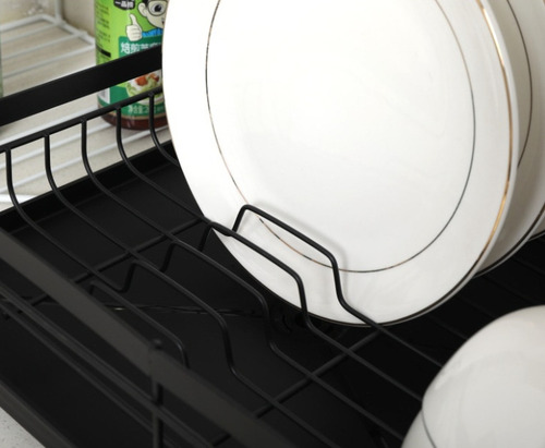 Escorredor De Louça Porta Inox Com 360° Automática Drenagem