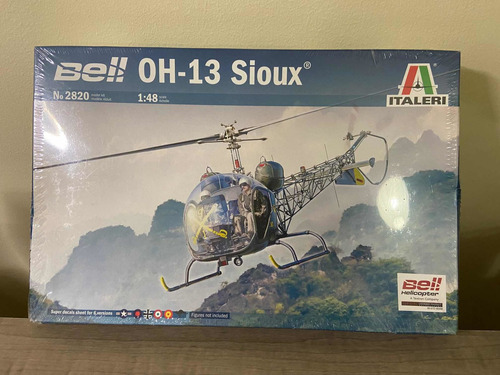 Italeri 1:48 Helicóptero Bell Oh-13 Sioux