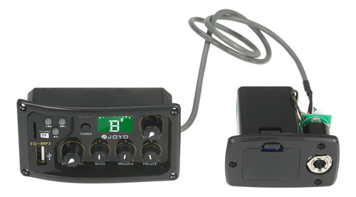 Sistema Acústico Equalizador Pickup Tuner Lcd Eq-mp3 Amplifi
