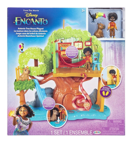 Playset Casita Del Arbol Antonio Encanto C/ Accesorios Jakks