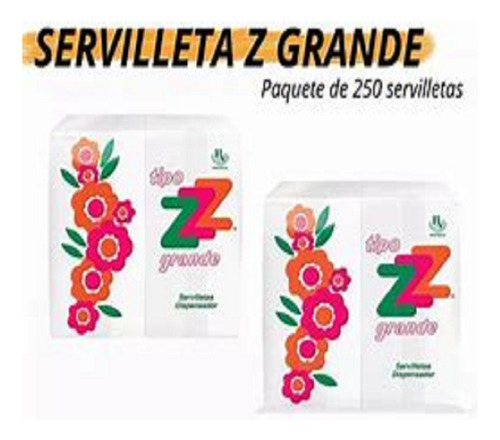 Bulto De Servilletas Zzz Grande 16x250