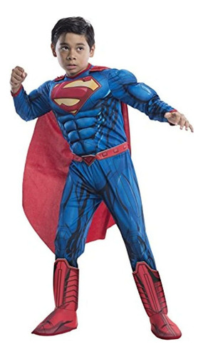 Disfraz Dc Superheroes Superman Deluxe, Niños