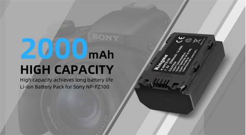 Bateria P/sony A7r Iii A9 Ilce-9 Ilce-7m3 Np-fz100 En Caja