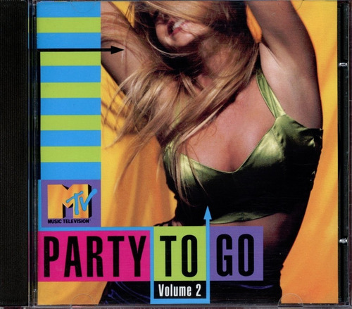 Cd Mtv - Party To Go - Non Stop Dance Mixes - Vol 2