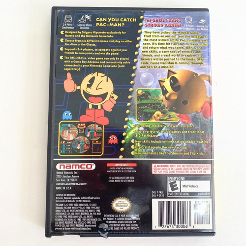 Jogo Pac-man Vs & Pac-man World 2 Gamecube (Usado)