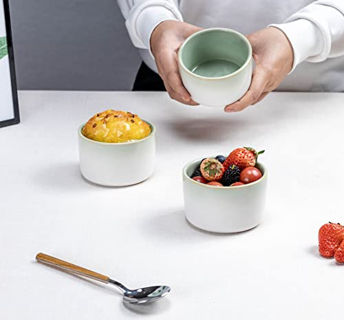Juego De 6 Moldes Unicasa Creme Brulee De 8 Onzas, Oven S