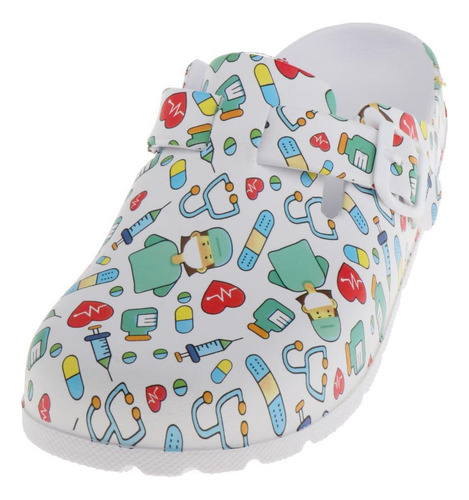 Zapatos De Trabajo Estampados Para Mujer, Sin Cordones, Para