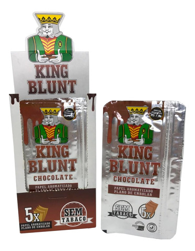 King Blunt Wrap X5u Papelillo-sedas Saborizadas Candy Once