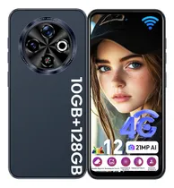 Comprar Teléfono Celular Android 12 Celular 4g Dual Sim Octa-core Batería 6500 Mah 6,6 Hd Pulgadas Pantalla 60 Hz Smartphone Doble Camara 21mp+8mp + Audifonos