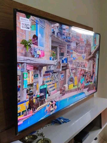 Imagem 1 de 2 de Tv Smart Samsung 4k 60 Polegadas