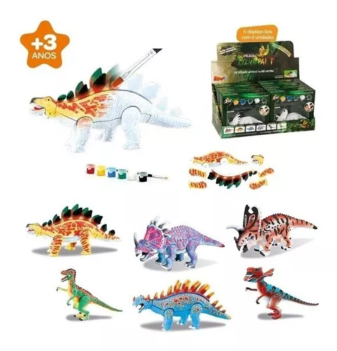 Dinossauro para Pintar Pai it - Zoop Toys