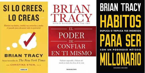 Pack De 3 Libros De Brian Tracy