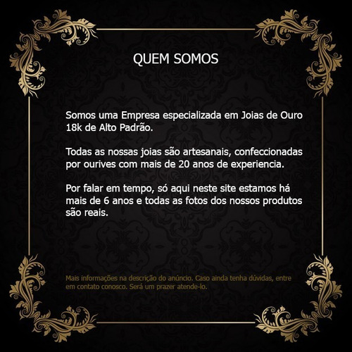 Pulseira Elos Duplos 40 Gramas 19cm Ouro 18k Maciço