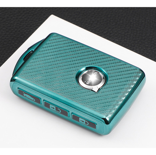 . Tipo A- Verde Fluorescente - Funda De Llave Volvo S60