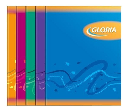Cuaderno Gloria Tapa Flexible 84 Hojas Cuadriculado Pack X10