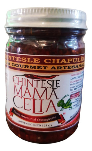 Salsa De Chapulin Chintesle Mama Celia Picante Oaxaqueño