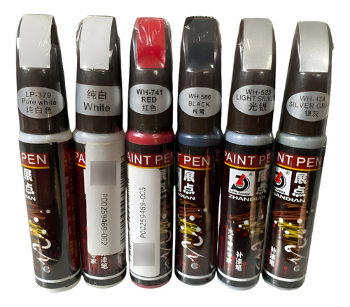 Caneta Tinta Zhandian Reparo Automotivo Cobertura De Riscos Cor Wh-424 Silver Gray