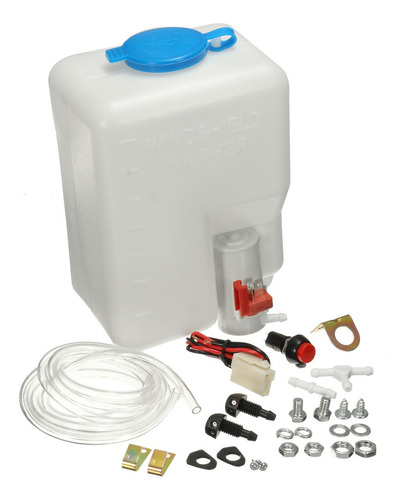 Kit De Botella De Limpiaparabrisas Universal Para Coche, 12 