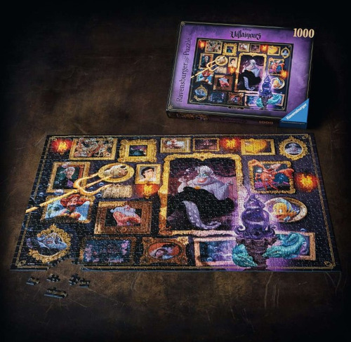 Rompecabezas Ravensburger Villainous Ursula 1000 Pz Disney