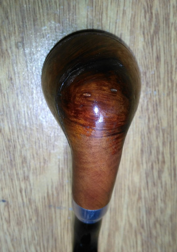 Pipa De Brezo, Boquilla Acrílico, Con Fisura En Cazoleta (Usado)
