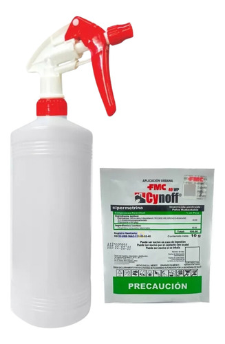 FMC Cynoff 40 Wp Sobre 10 Gr Insecticida Cipermetrina Cucarachas