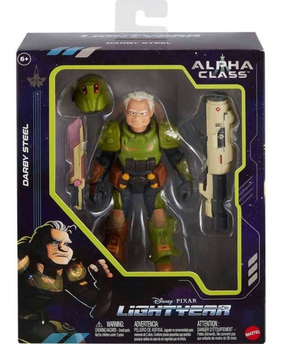 Boneco Darby Steel - Lightyear Alpha Class - Mattel