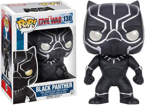 Black Panther 130 Marvel (civil War) - Funko Pop