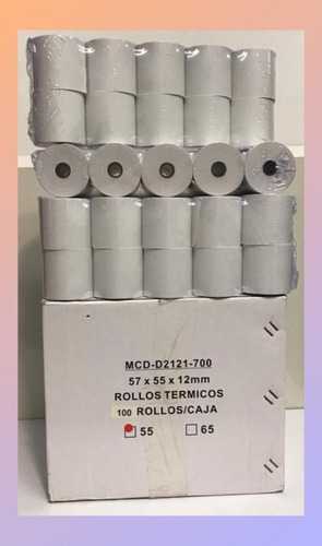 Rollos Termico 57x55