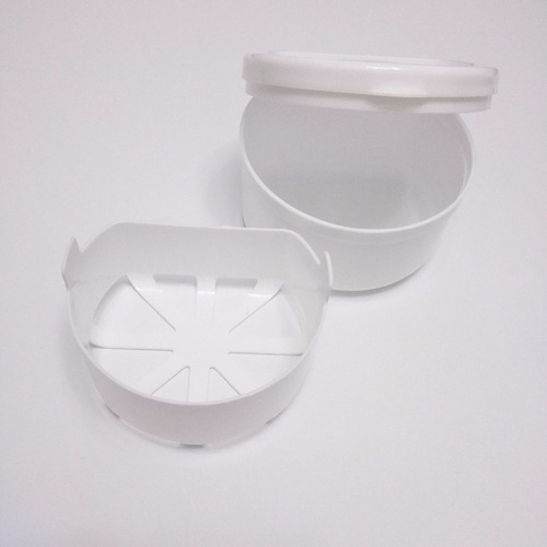 Estuche De Almacenamiento Para Dentaduras Postizas Con Colad