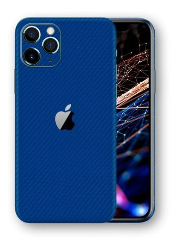 Película Skin iPhone 11 (6.1) Kingshield 3d Fibra Carbono